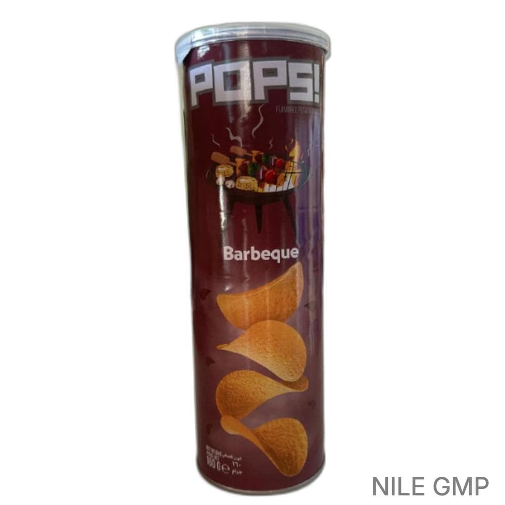 POPS Flavoured Potato Chips Barbeque Flavor