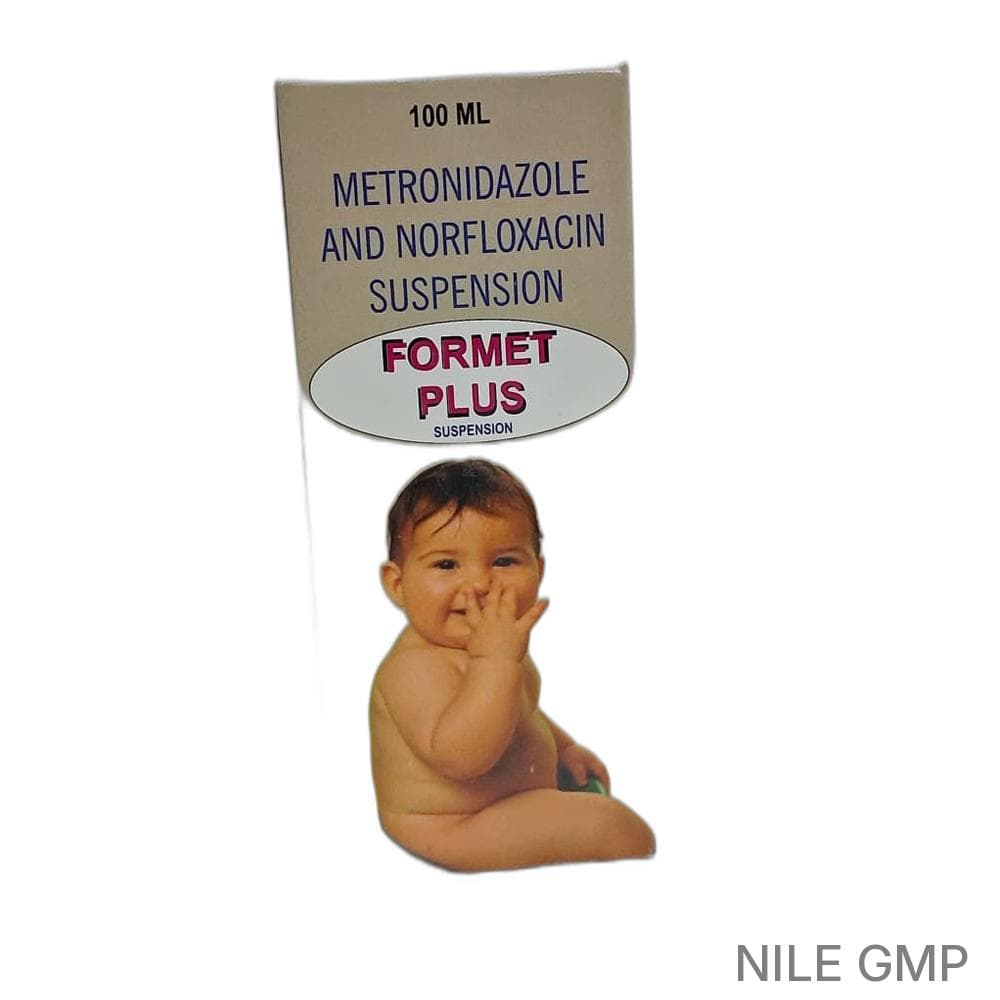 METRONIDAZOL AND NORFLOXACIN SUSPENTION ( FORMET PLUS )