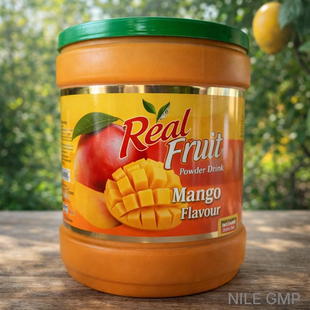 Real Fruit Powder Drink Mango Flavour – Refreshing Instant Mango Beverage