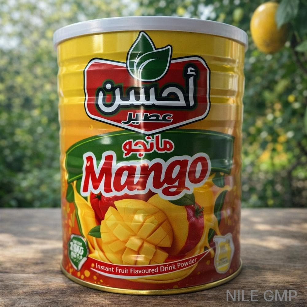 Ahsan Instant Fruit Powder Drink Mango Flavour – Delicious Fruity Taste, Easy to Prepare