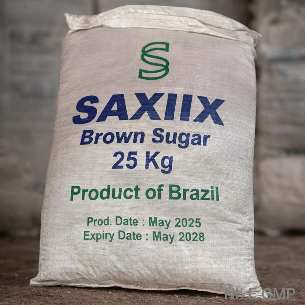 Saxiix Brown Sugar 25kg – Bulk Pack Sweetener for Baking & Daily Use