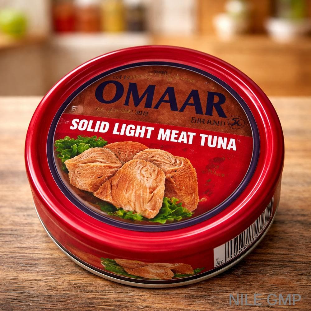 OMAR Solid Light Meat Tuna – High-Quality Tuna for Sandwiches & Salads