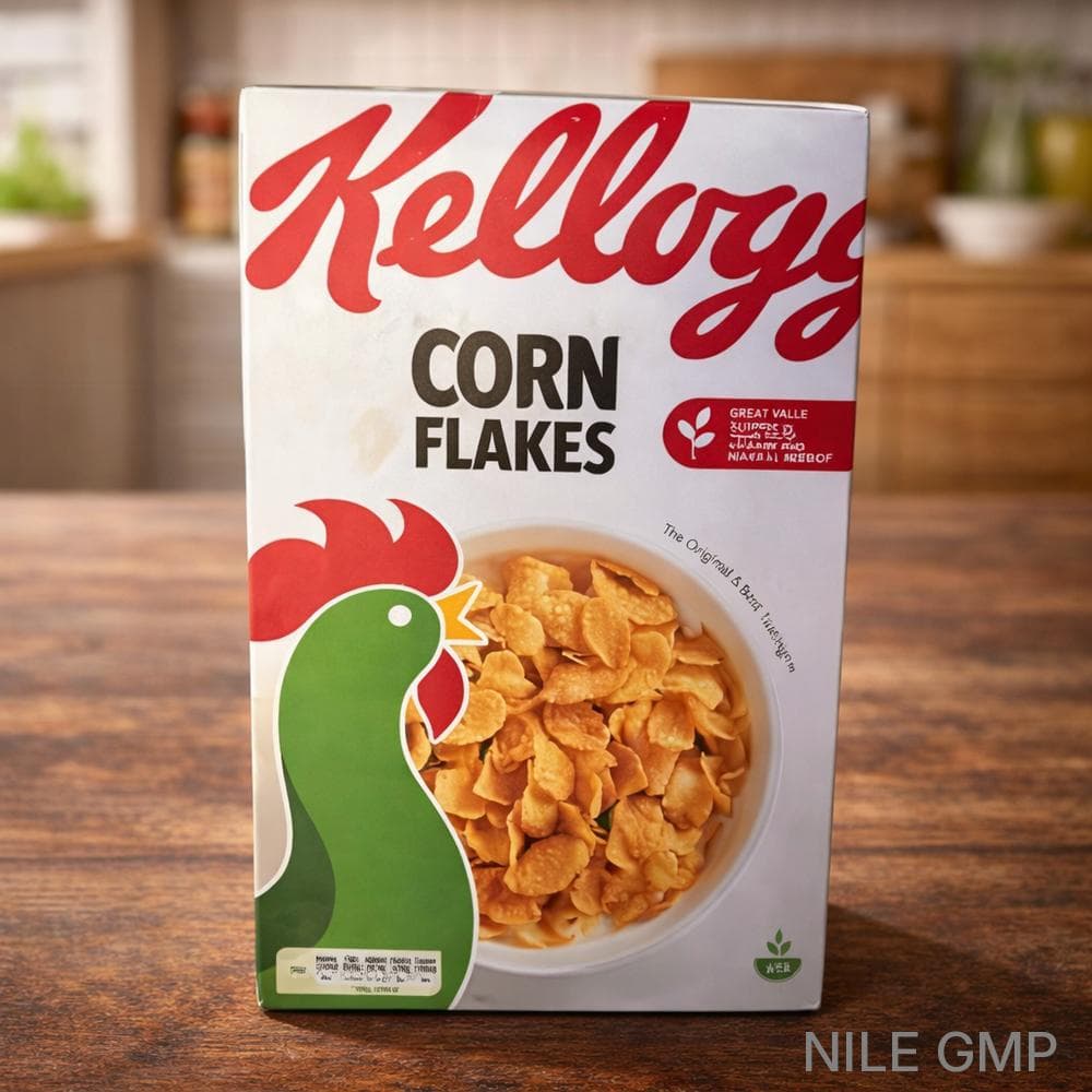 Kellogg’s Corn Flakes – Crispy Golden Breakfast Cereal Made from Finest Corn