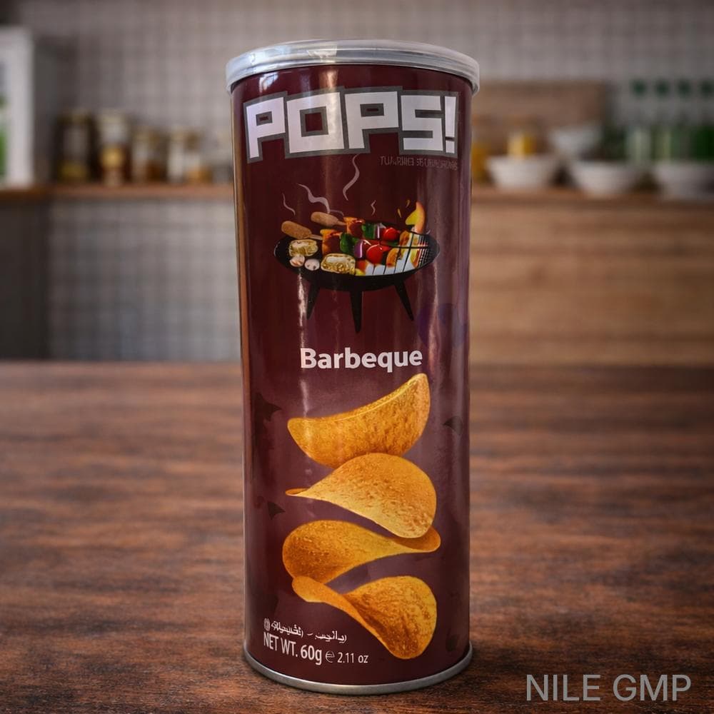 POPS Flavoured Potato Chips Barbeque Flavor – Crispy & Smoky Snack Anytime
